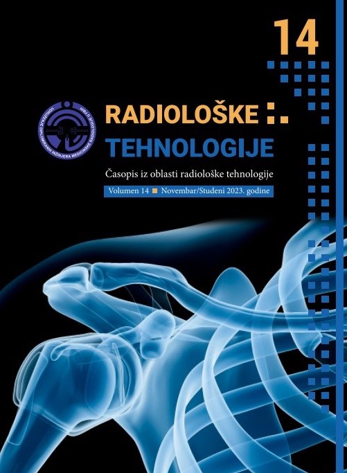 					View Vol. 14 No. 1 (2023): Radiološke tehnologije
				