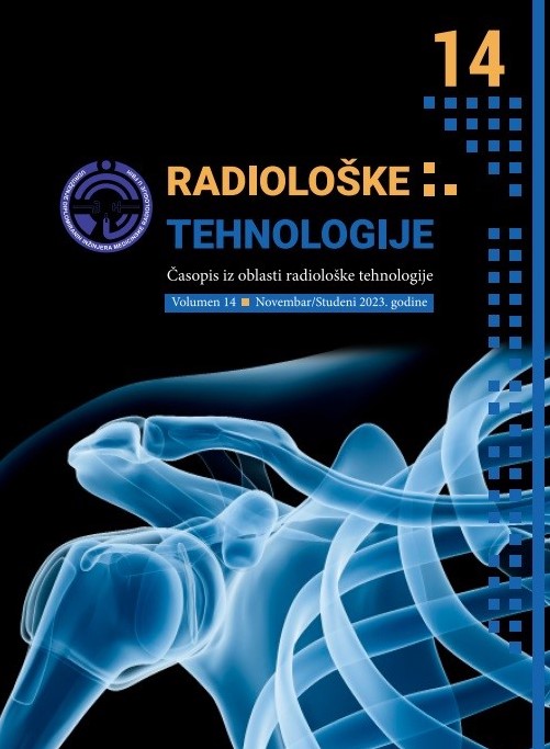 					View Vol. 14 No. 1 (2023): Radiološke tehnologije
				