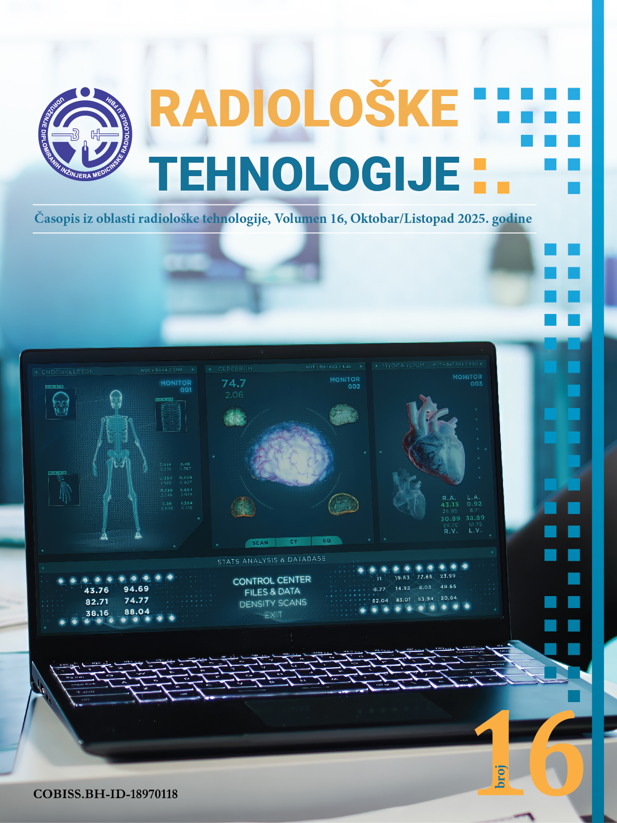 					View Vol. 16 No. 16 (2025): RADIOLOŠKE TEHNOLOGIJE
				